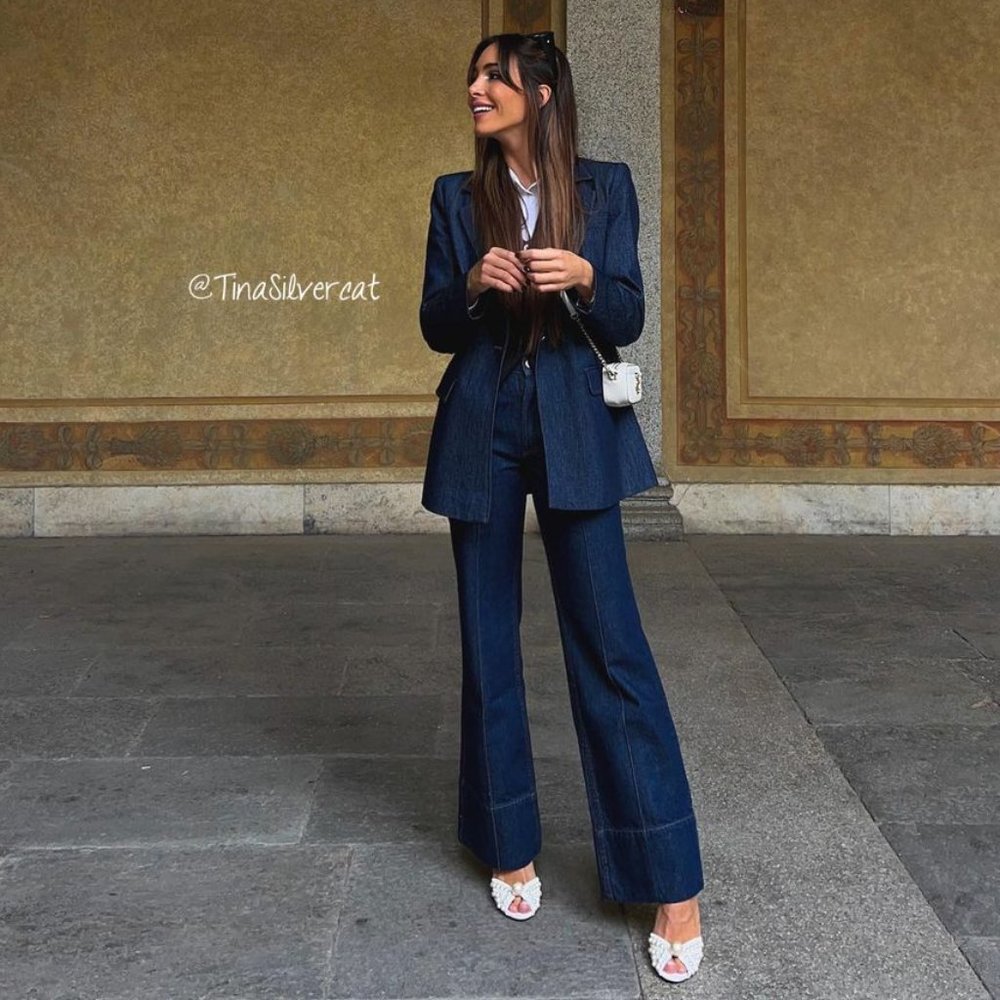 BLOGGER'S FAVE! Zara High Rise Jeans With Front Seam Detail NWT